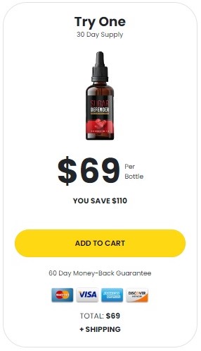 Sugar Defender introductory pricing 1