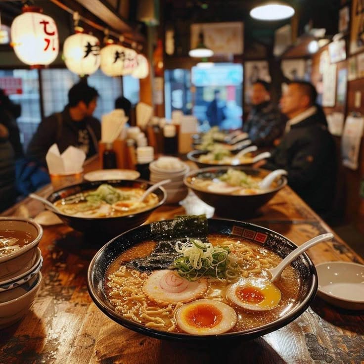 Ramen autentico giapponese
