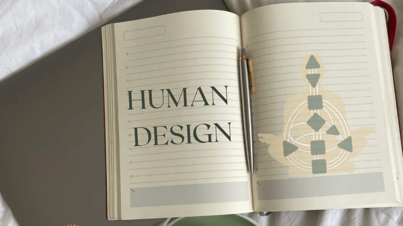 Human Design - carnet et bodygraph
