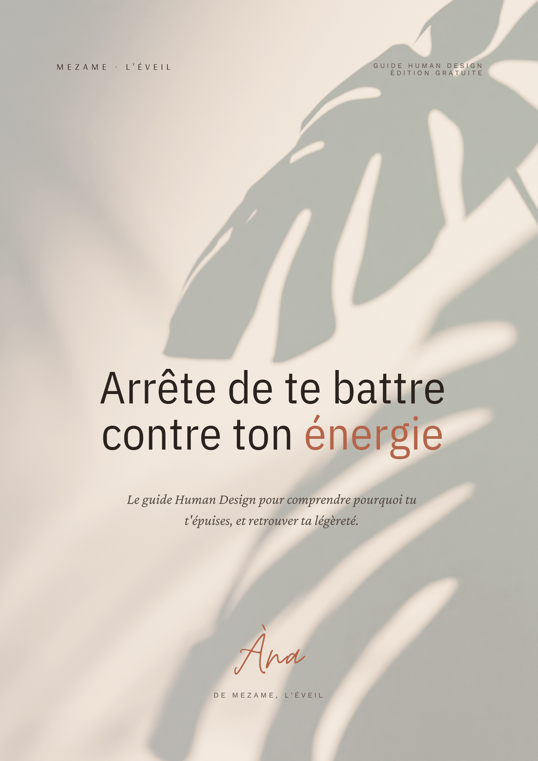 Guide Human Design gratuit – Arrête de te battre contre ton énergie