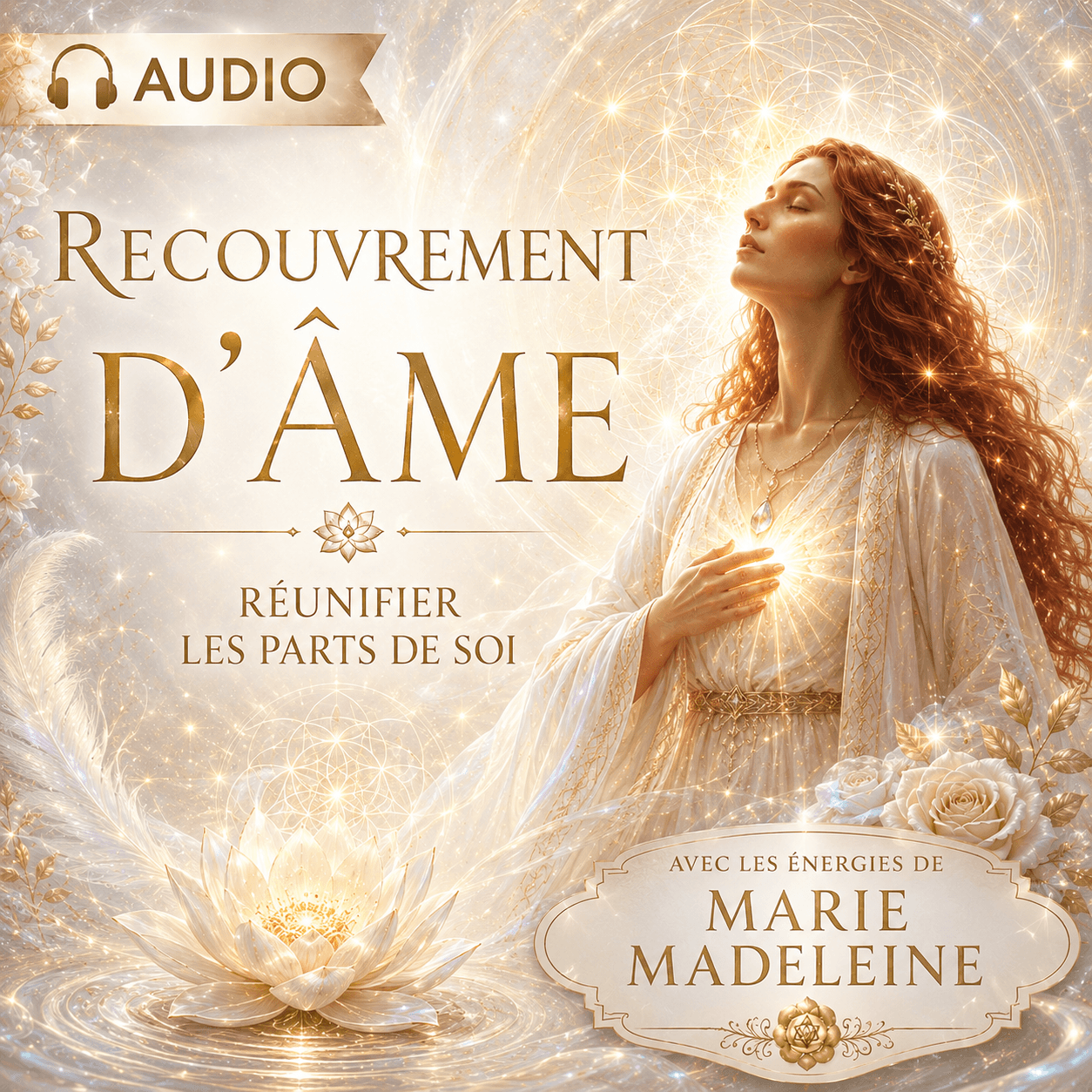Recouvrement des Parties d'Âme - soin audio avec les énergies de Marie Madeleine