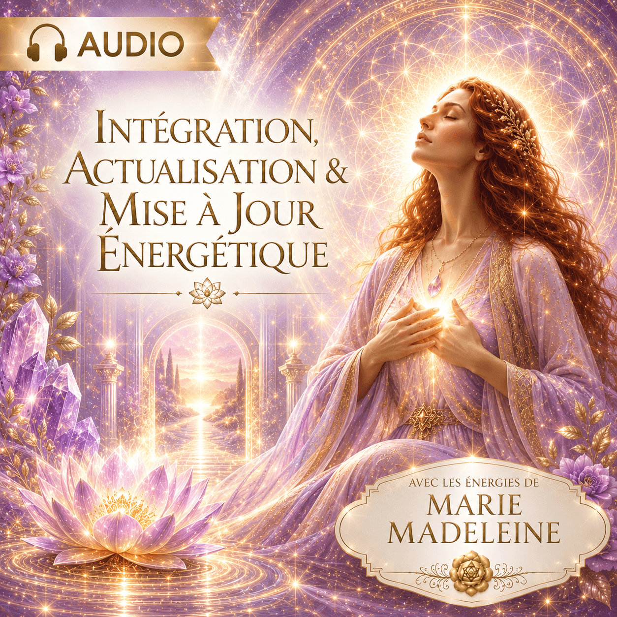 Intégration, Actualisation & Mise à Jour Énergétique - soin audio avec les énergies de Marie Madeleine