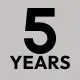 6 years icon