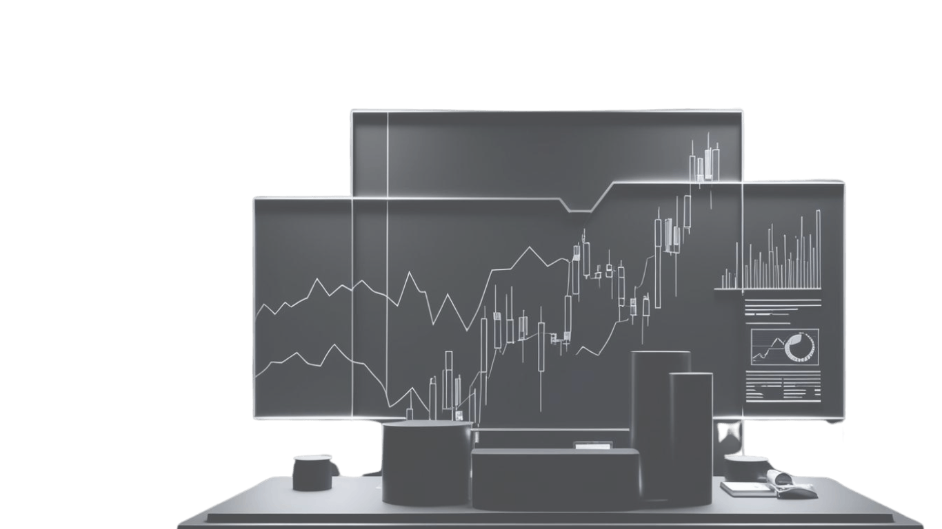 trading modern background
