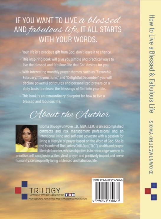 How to Live a Blessed and Fabulous Life Isioma Onuegwunwoke