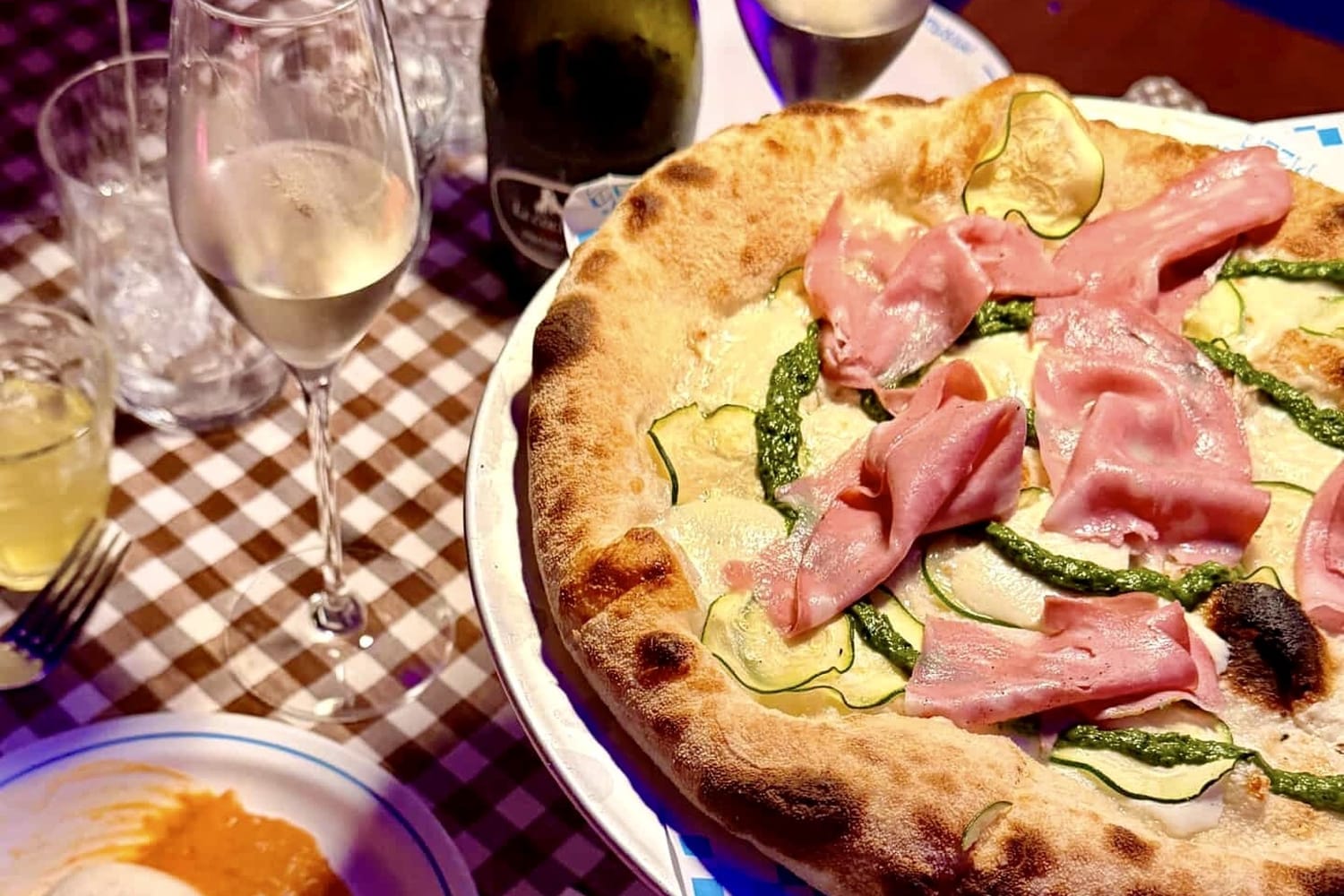 pepperoni pizza from Paradise Pizza restaurant Grand Cayman