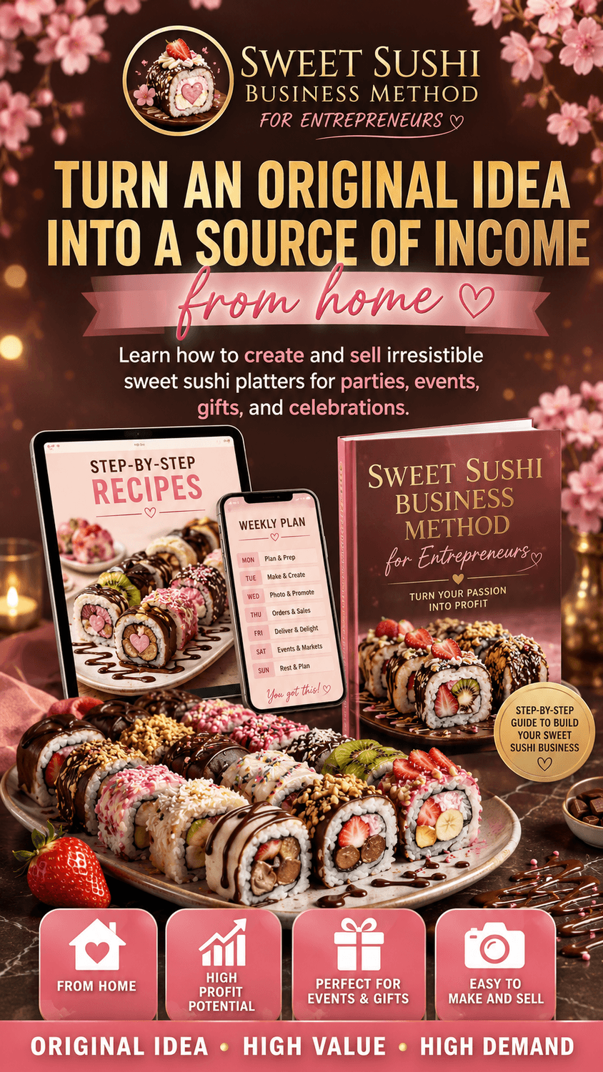 Sweet Sushi Method For Entrepreneurs