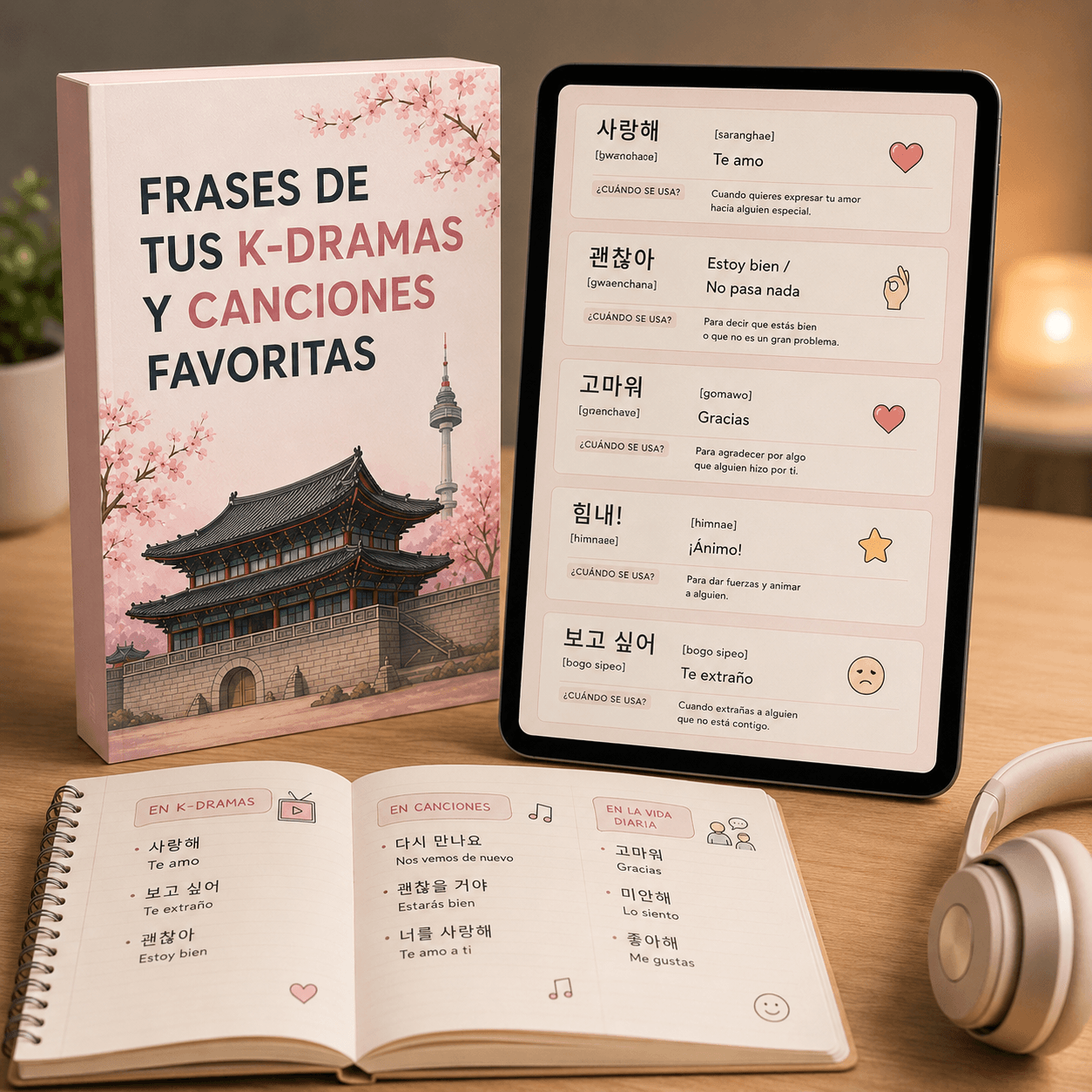 Frases de Tus K-Dramas y Canciones Favoritas