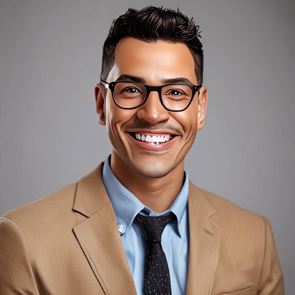 smiling man portrait