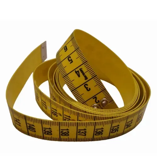 Zusammengerolltes Taillenmassband