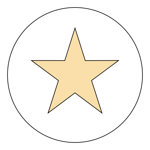 Icon: Highlight - Stern in Kreis