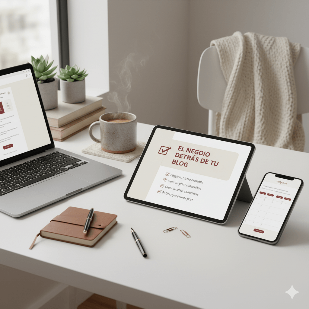 reto de 7 días para vivir de un blog