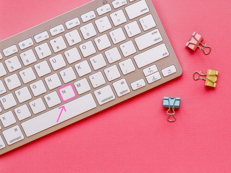 Tap "N" on your keyboard to get to Survey View.