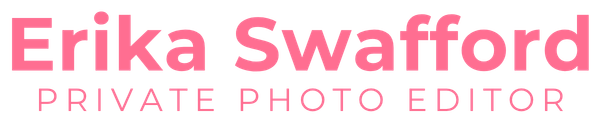 Erika Swafford Private Photo Editor for Wedding Photographers