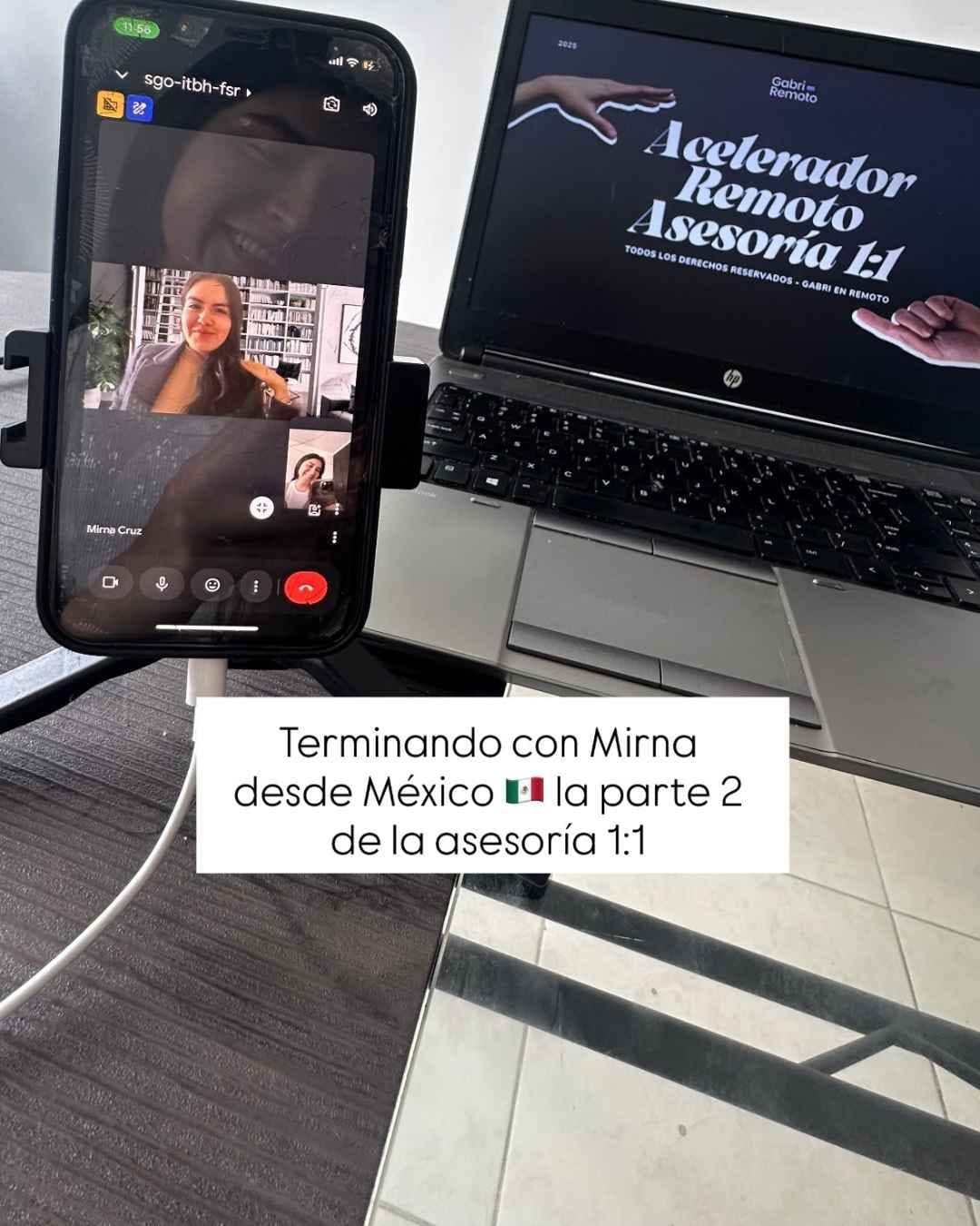 Mensaje de una persona asesorada