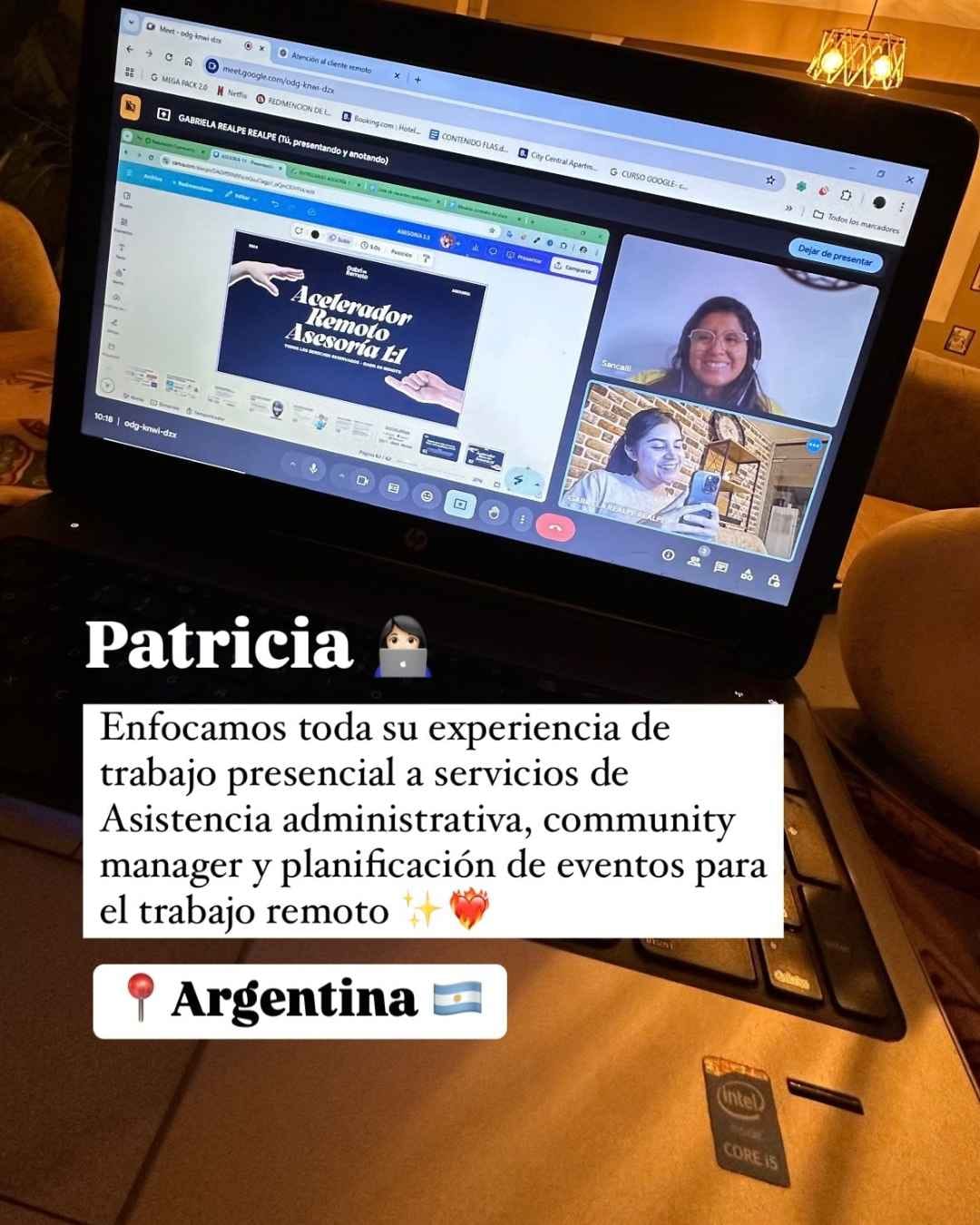 Mensaje de una persona asesorada