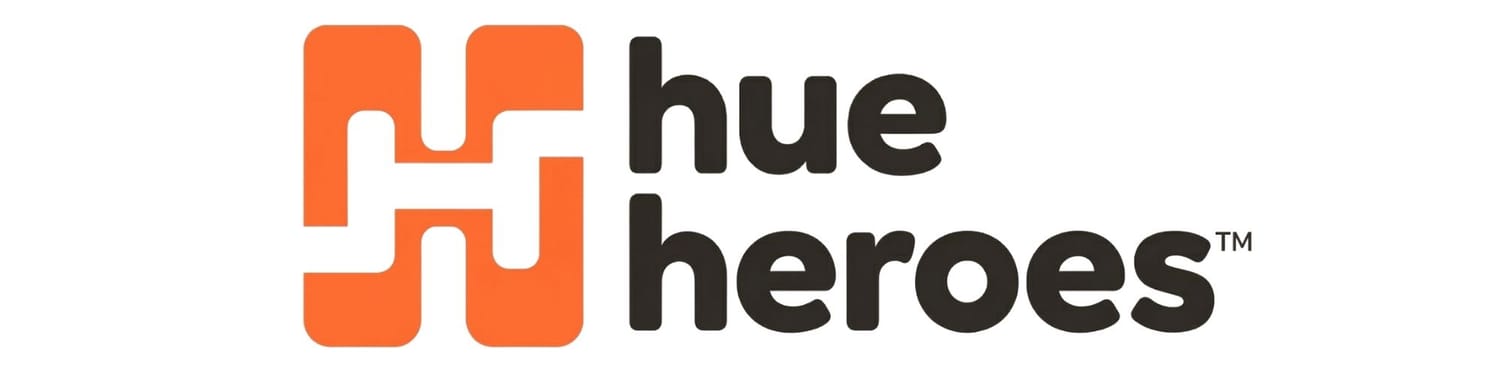 Hue Heroes - Personalized Children's Coloring Books