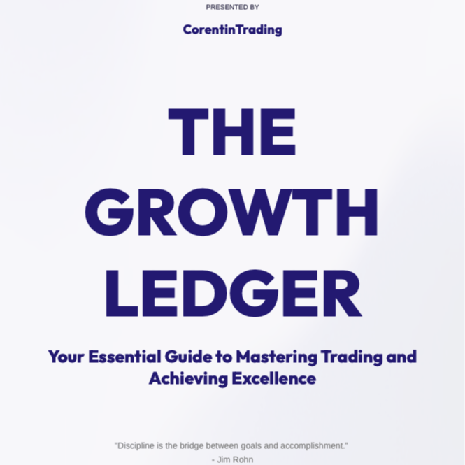 📘 THE GROWTH LEDGER – Ebook + Template Notion (Trading Journal) in English