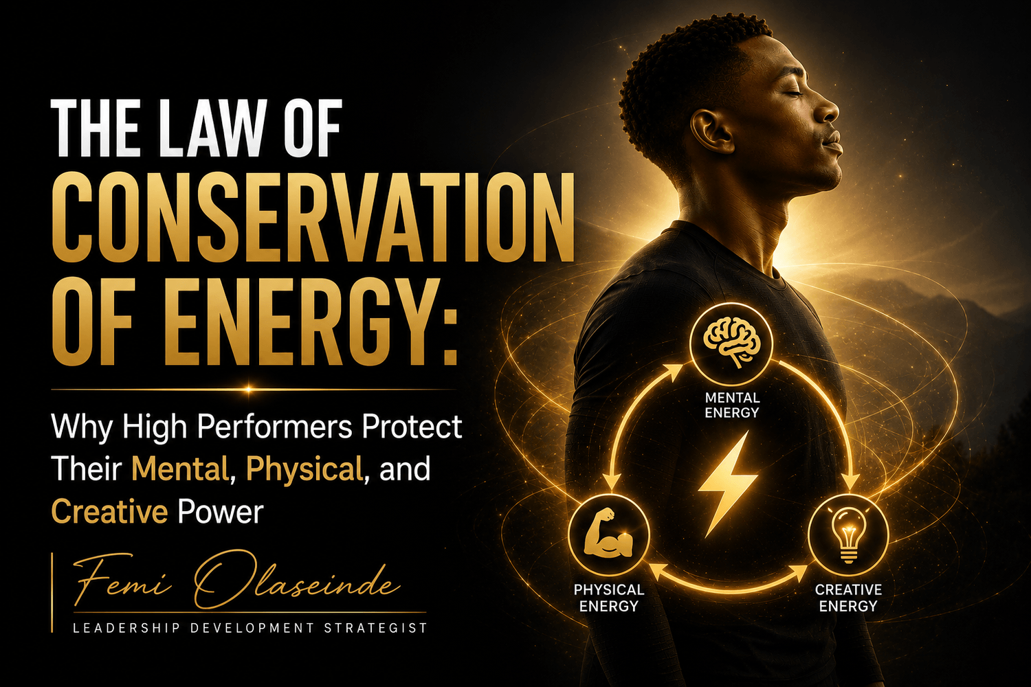 The Law of Conservation of Energy: Why High Performers Protect Their Mental, Physical, and Creative Power