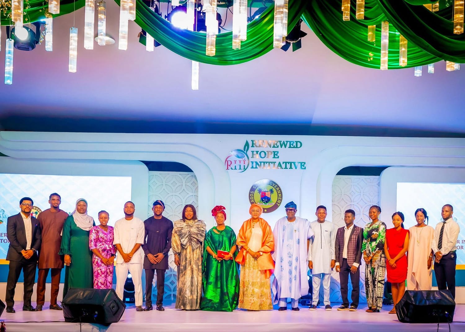 Femi Olaseinde in a State dinner hosted by the Lagos State Government in Honour of Her Excellency, Sen. Oluremi Tinubu, CON, OON, the First Lady of the Federal Republic of Nigeria