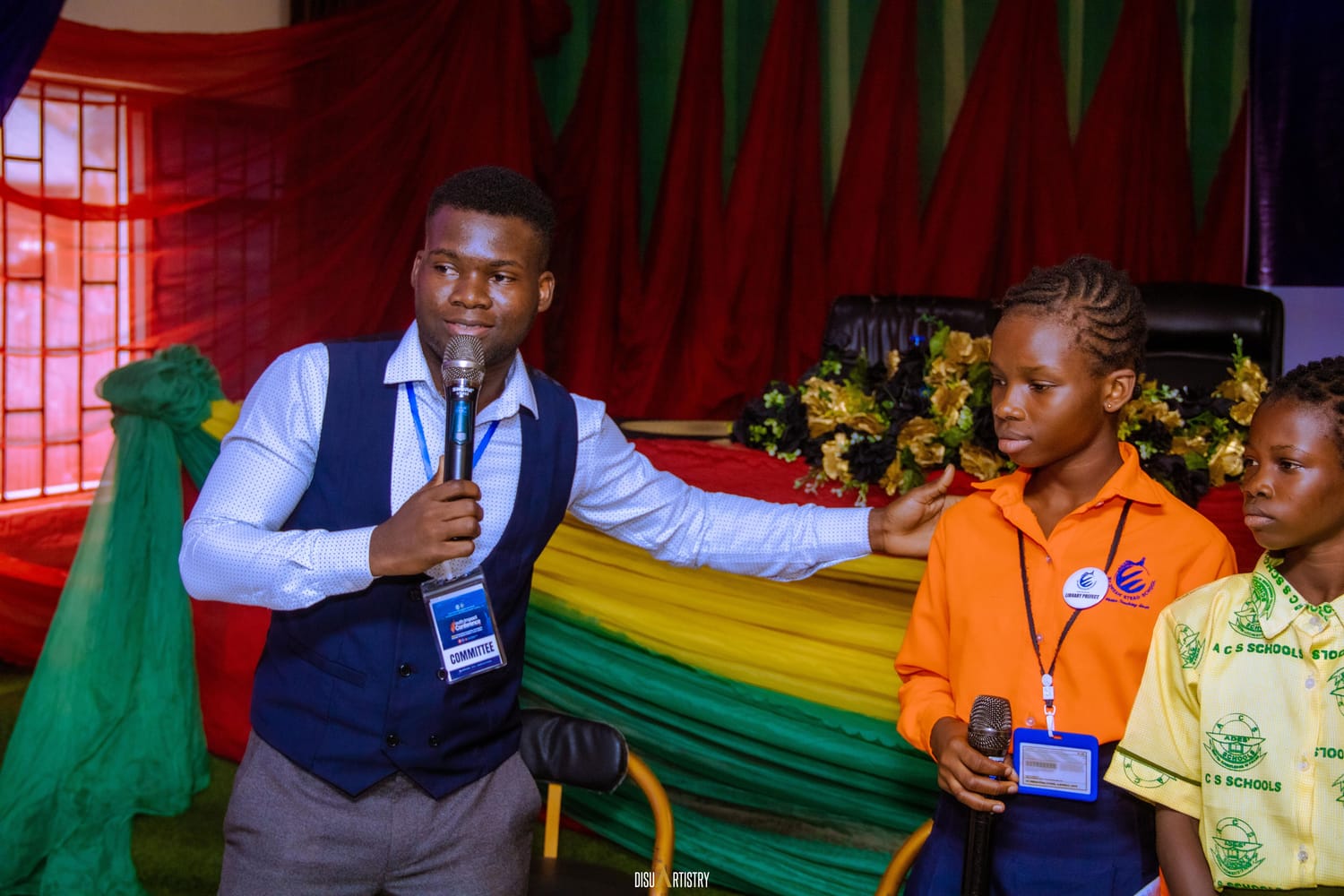 Speaking at the ADEB Foundation's Youth Impact Conference
