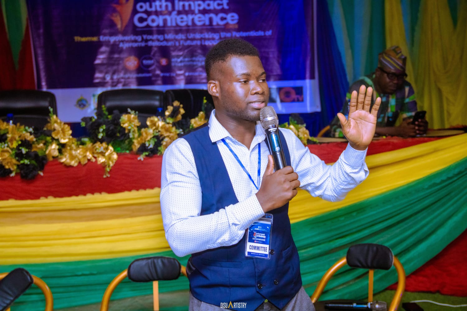 Speaking at the ADEB Foundation's Youth Impact Conference
