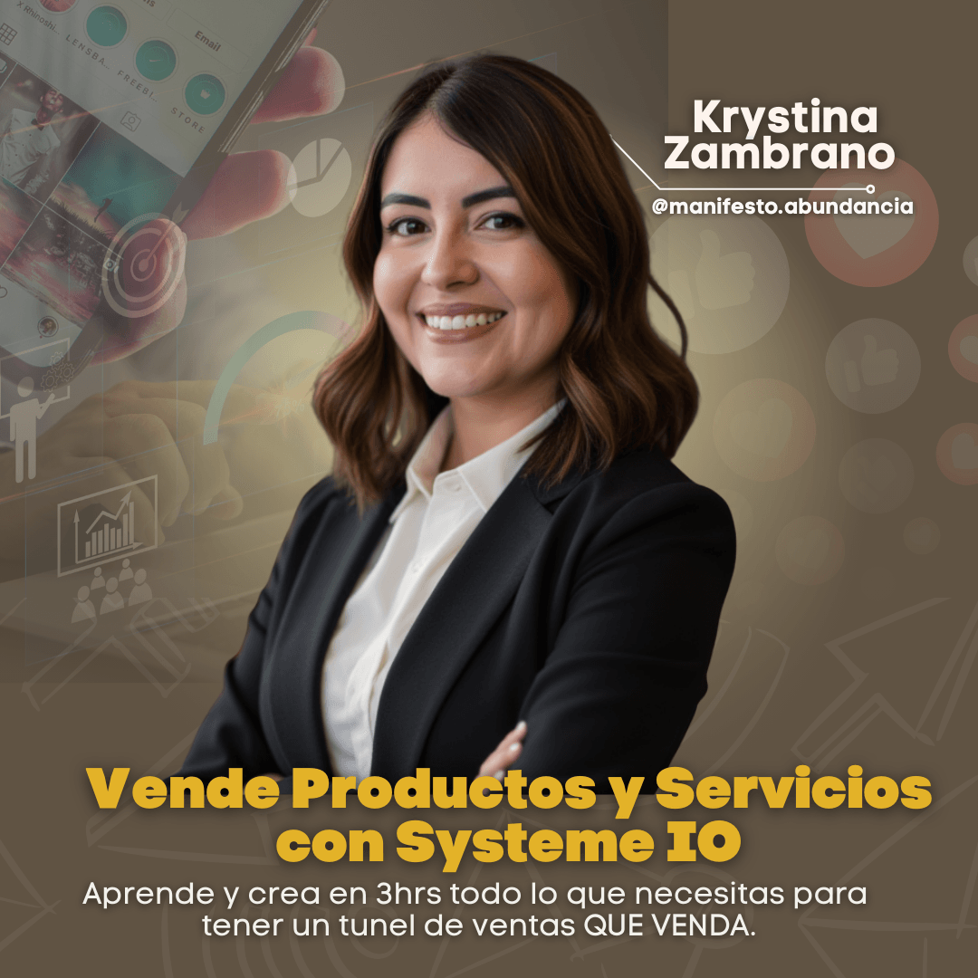Vende productos y servicios con Systeme IO