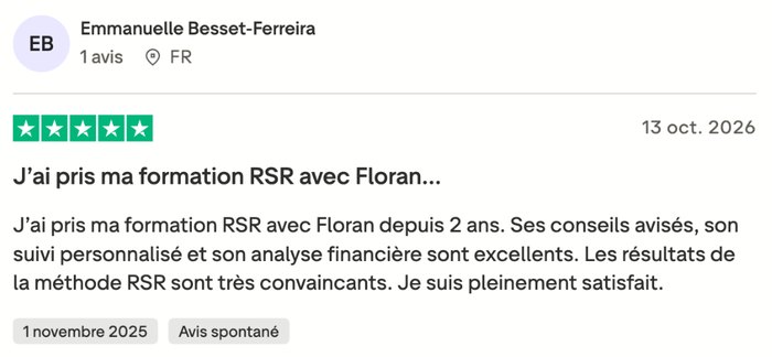 Avis Trustpilot