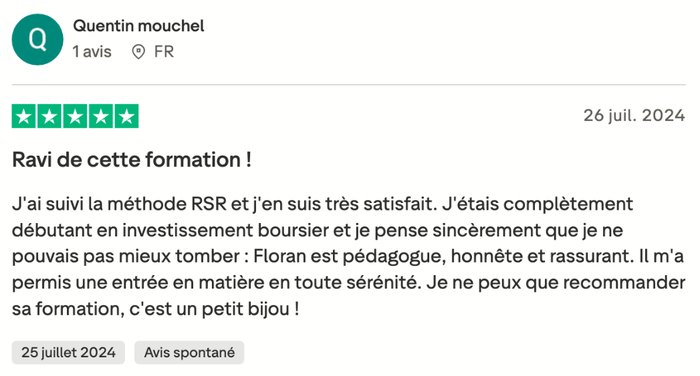 Avis Trustpilot