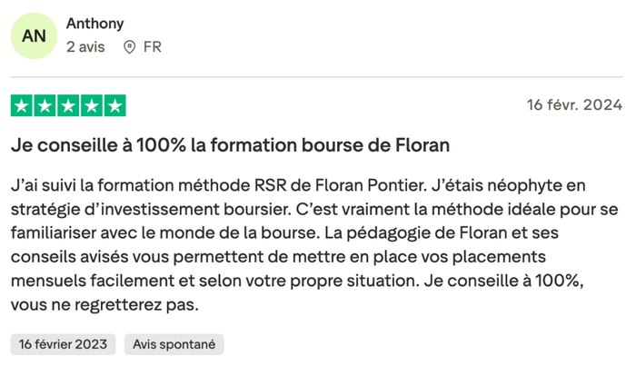 Avis Trustpilot