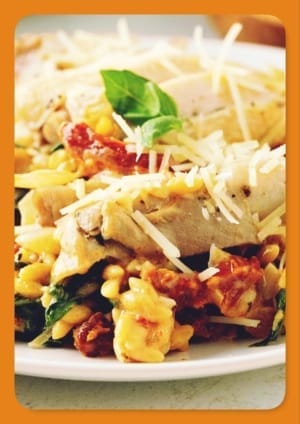 Creamy and Bold Tuscan Chicken Pasta