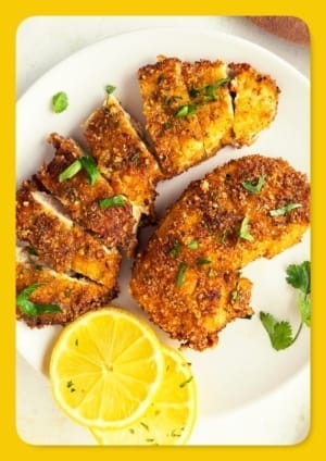 Juicy and Crispy Breaded Chicken Cutlets