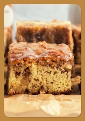 Spongy and Buttery Keto Cinnamon Roll Coffee Cake