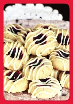 Buttery and Flaky Raspberry Almond Shortbread