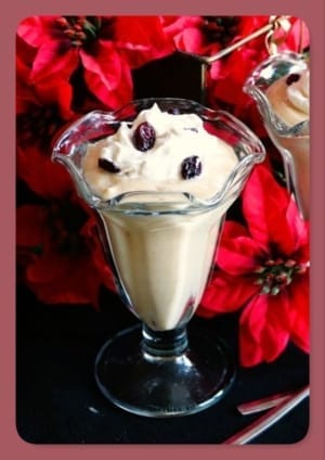 Rich and Velvety Keto Eggnog Pudding