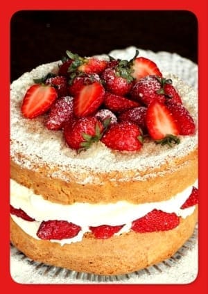 Light and Fluffy Keto Victoria Sponge