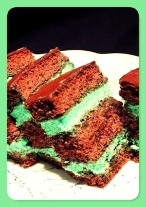 Rich and Silky Keto Chocolate Mint Layer Cake