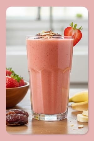 Vegan Strawberry Smoothie