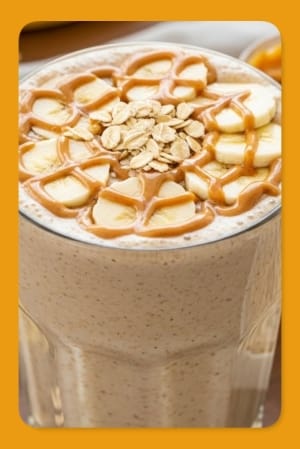 Simple Banana Oat Smoothie