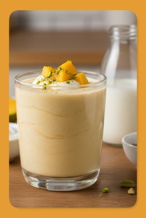 Creamy Mango Lassi Smoothie