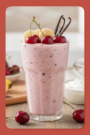 Simple Cherry Vanilla Smoothie