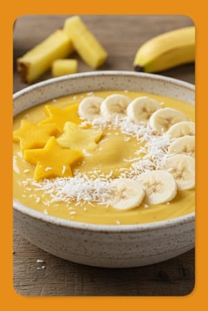 Dairy-Free Tropical Smoothie Bowl