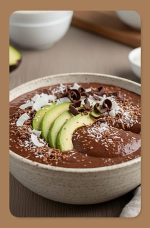Keto Chocolate Avocado Smoothie