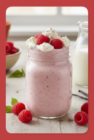 Keto Raspberry Cheesecake Smoothie