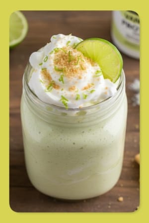 High-Protein Key Lime Pie Smoothie