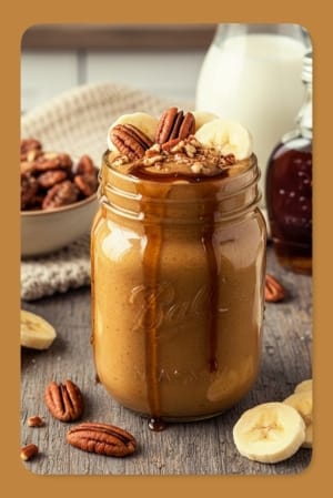 Protein-Rich Maple Pecan Smoothie