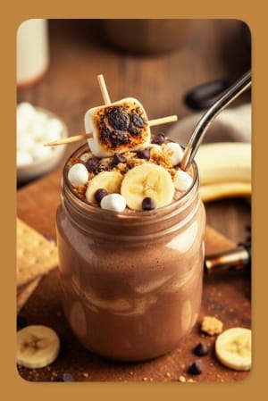 High-Protein S'mores Smoothie