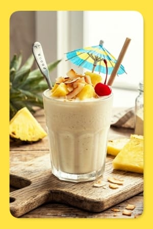 High-Protein Piña Colada Smoothie