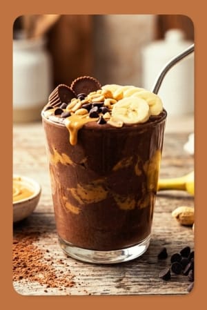 High-Protein Peanut Butter Cup Smoothie