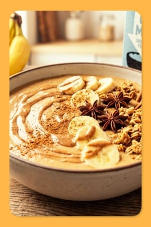 Gluten-Free Chai Spice Smoothie Bowl